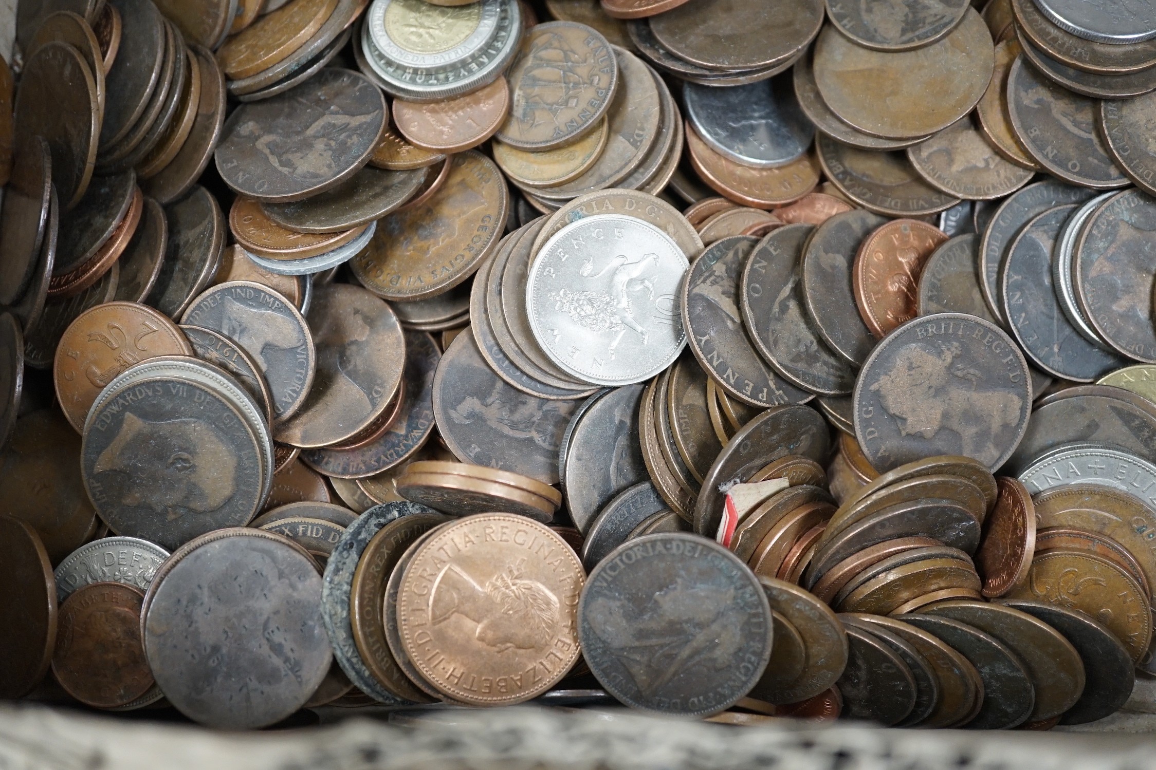 A quantity of various coinage